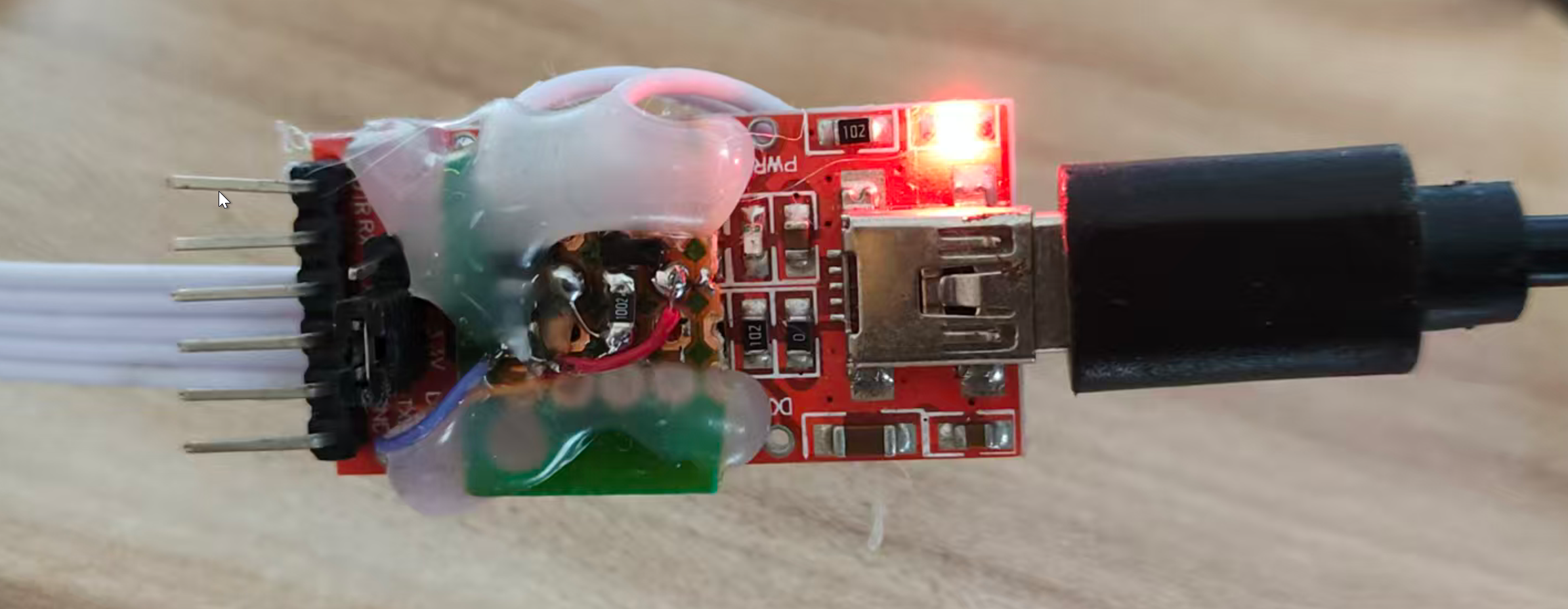 Modified USB-to-UART Module